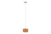 Lampen - EGLO TORTORA PENDELLEUCHTE Ø:200 CHROM/ORANGE - 903076