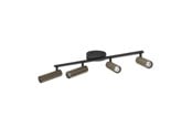 Lampen - EGLO VALPROTO SPOTSCHIENE L550 4L CCT SCHWARZ/DUNKELBRONZE - 902703