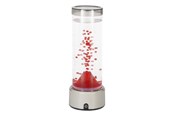 Lampen - EGLO VOLCANO TISCHLAMPE H330 TOUCH KLAR/ROT - 74303