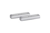 Lampen - EGLO YAMENZI UNTERSCHRANK BATTERIE L178 2 STK M/SCHALTER. IP65 SILBER - 902939