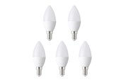LED-Birnen - EGLO LED-Lampe C35 OPAL 2700K 470LM 5 STK E14 - 117633