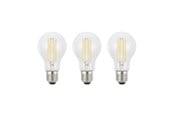 LED-Birnen - EGLO LED-Lampe E27 A60 Klar 2700K 806LM 3 Stk E27 - 117607
