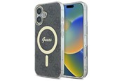 Handys - Cover & Cases - GUESS IML 4G MagSafe Case for iPhone 16 Plus - Black - 3666339341978