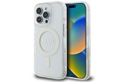 Handys - Cover & Cases - GUESS IML Glitter Circle MagSafe Case for iPhone 16 Pro Max - Clear - 3666339307585