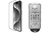 Handys - Schutzfolie - GUESS Screen Protector 2.5D Outline Tempered Glass for iPhone 16 Pro Max - 3666339342890