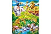 Puzzle - Larsen Puzzles Safari Puzzle – 18 pieces Maxi (36.5 x 28.5 cm) 2D Puzzles - US16