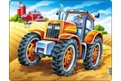 Puzzle - Larsen Puzzles Tractor Jigsaw Puzzle – 37 pieces Maxi (36.5 x 28.5 cm) 2D Puzzles - US4