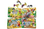 Puzzle - Larsen Puzzles "Children on the Farm" Jigsaw Puzzle 4 assorted designs – 9 pieces Mini (18.3 x 14.3 cm) 2D Puzzles - Z11