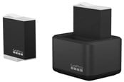 Actionkamera Zubehör - GoPro Dual USB battery charger - enduro - with battery - 2 - Li-Ion - battery connector - ADDBD-211-VE