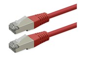 Netzwerk - Kabel - Roline patch cable - 50 cm - red pantone 199C - Rot - 21.51.1321