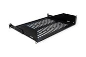 Rack-Gehäuse - Roline VALUE - rack shelf - 440 x 350 mm 25 kg load capacity U-Shape - 2U - 26.99.0433