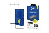 Handys - Schutzfolie - 3mk FlexibleGlass Max Black Hybrid Glass - Samsung Galaxy S22+ 5G - 5903108448116