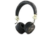 Kopfhörer/Headsets - GUESS Bluetooth ENC GUBH70E4PTMK on-ear headphones black/black 4G Triangle Round Shape - 3666339328986
