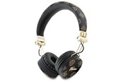 Kopfhörer/Headsets - GUESS Bluetooth ENC GUBH70EPOSMK on-ear headphones black/black Peony Script Round Shape - 3666339328962
