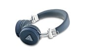 Kopfhörer/Headsets - GUESS Bluetooth ENC GUBH70PGTSPSB on-ear headphones blue/blue Grained Classic Round Shape - 3666339328948