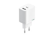 Handys - Adapter und Ladegeräte - OPPO SuperVOOC 45W USB-A + USB-C Wall Charger - White - 110110230159