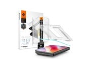 Handys - Schutzfolie - Spigen Glass tR EZ Fit Pro HD 1 Pack - iPhone Duo - AGL12014