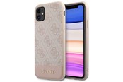 Handys - Cover & Cases - GUESS 4G Stripe Collection Case for iPhone 11 / Xr 6.1" - Pink - 3666339016210