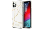 Handys - Cover & Cases - GUESS Gold Chain Collection iPhone 12 Pro Max 6.7" Case - White - 3700740481356