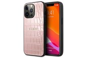Handys - Cover & Cases - GUESS Croco Strap Collection iPhone 13 Pro / 13 6.1" Case - Pink - 3666339023850