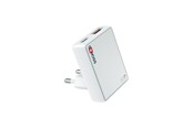 Handys - Adapter und Ladegeräte - SKross Slim EUROPE 30W GaN Charger USB-A USB-C - 90° EU Plug - 21701-EU