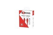 USB Kabel - SKross Daily Cable 120cm 60W USB-C to USB-C - Red - 21401