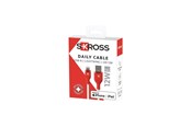 USB Kabel - SKross Daily Cable 120cm 12W USB-A to LIGHTNING - White - 21403