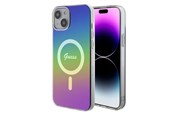 Handys - Cover & Cases - GUESS IML Iridescent MagSafe case for iPhone 15 Plus / 14 Plus 6.7" - multicolor - 3666339154653