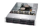 Gehäuse - Supermicro SC825 TQC-R802WB - Gehäuse - Server (Rack) - Schwarz - CSE-825TQC-R802WB