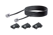 Netzwerk - Kabel - Schwaiger phone cable kit - black - Schwarz - TAL6306 533