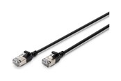 Netzwerk - Kabel - DIGITUS patch cable - 30 cm - black - Schwarz - DK-1632-A-003S-BL-10