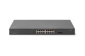 Switches - DIGITUS - switch - 19" 2 Uplink ports - 16 ports - unmanaged - DN-95347-2