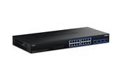 Switches - TRENDnet TEG-S50204 - Version V1.xR - switch - 20 ports - unmanaged - rack-mountable - TAA Compliant - TEG-S50204