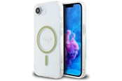 Handys - Cover & Cases - GUESS IML Glitter Circle MagSafe iPhone 16e Case - Clear - 3666339454838