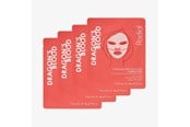 Gesichtspflege - Rodial Dragon's Blood Hyaluronic Jelly Face Mask Pack of 4 - 5061035320346