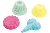 Spiele im Freien - Ecoiffier Spade with 4 sand molds - 234