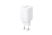 Handys - Adapter und Ladegeräte - ESSENTIALS by UPSTRÖM 100W Dual Port USB-C GaN Charger | 2 Ports - White - GC1001-E