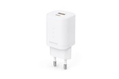 Handys - Adapter und Ladegeräte - ESSENTIALS by UPSTRÖM 45W Dual Port GaN Charger - USB-C & USB-A | 2 Ports - White - GC451-E
