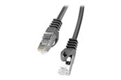 Netzwerk - Kabel - Lanberg patch cable - 2 m - black RAL 9004 - Schwarz - PCF6-10CC-0200-BK