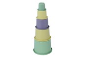 Baby Spielzeug - Plasto I'm Green stacking tower 5 pieces – with price tag - 1936000ECO
