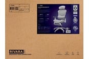 Gaming Stühle - Trust GXT725W RIVARA MESH GAMING CHAIR - WHITE - 26146
