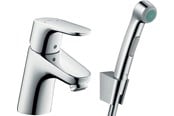 Mischbatterien und Armaturen - Hansgrohe Focus Bidetarmatur mit Handbrause - 31926000
