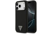 Handys - Cover & Cases - GUESS Silicone Triangle Logo MagSafe Case for iPhone 17 Pro Max - Black - 3666339517144