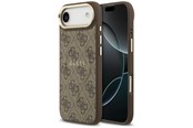 Handys - Cover & Cases - GUESS 4G PU Classic Logo MagSafe Case for iPhone Air - Brown - 3666339519209