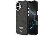 Handys - Cover & Cases - GUESS 4G Triangle Logo MagSafe case for iPhone 17 - black - 3666339517434