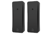 Smart-Home - Deltaco SMART HOME Sensoren 2er-Pack für Große Wetterstation, Schwarz - SH-WS05TS-2P