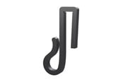 Smart-Home - Light Solutions Lichterketten-Clips – Für Weihnachtslichter und Lichterketten am Zaun - 6mm - Schwarz - 20 Stk - 5714255018745