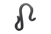 Smart-Home - Light Solutions Lichterketten-Clips – Dachrinnenhaken für Weihnachtslichter und Lichterketten - 15mm - Schwarz - 20 Stk - 5714255018851