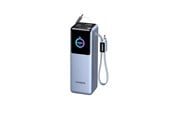 Powerbank (Akku) - UGREEN Nexode Power Bank 200W - 4 Ports - Built-in Retractable Cable - Space Gray - 25000 mAh - 75702B