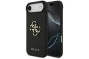 Handys - Cover & Cases - GUESS Grained Big 4G & Classic Logo case for iPhone Air - black - 3666339524883